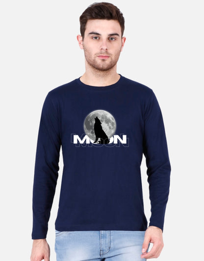 Moon Wolf Full Sleeve Tee